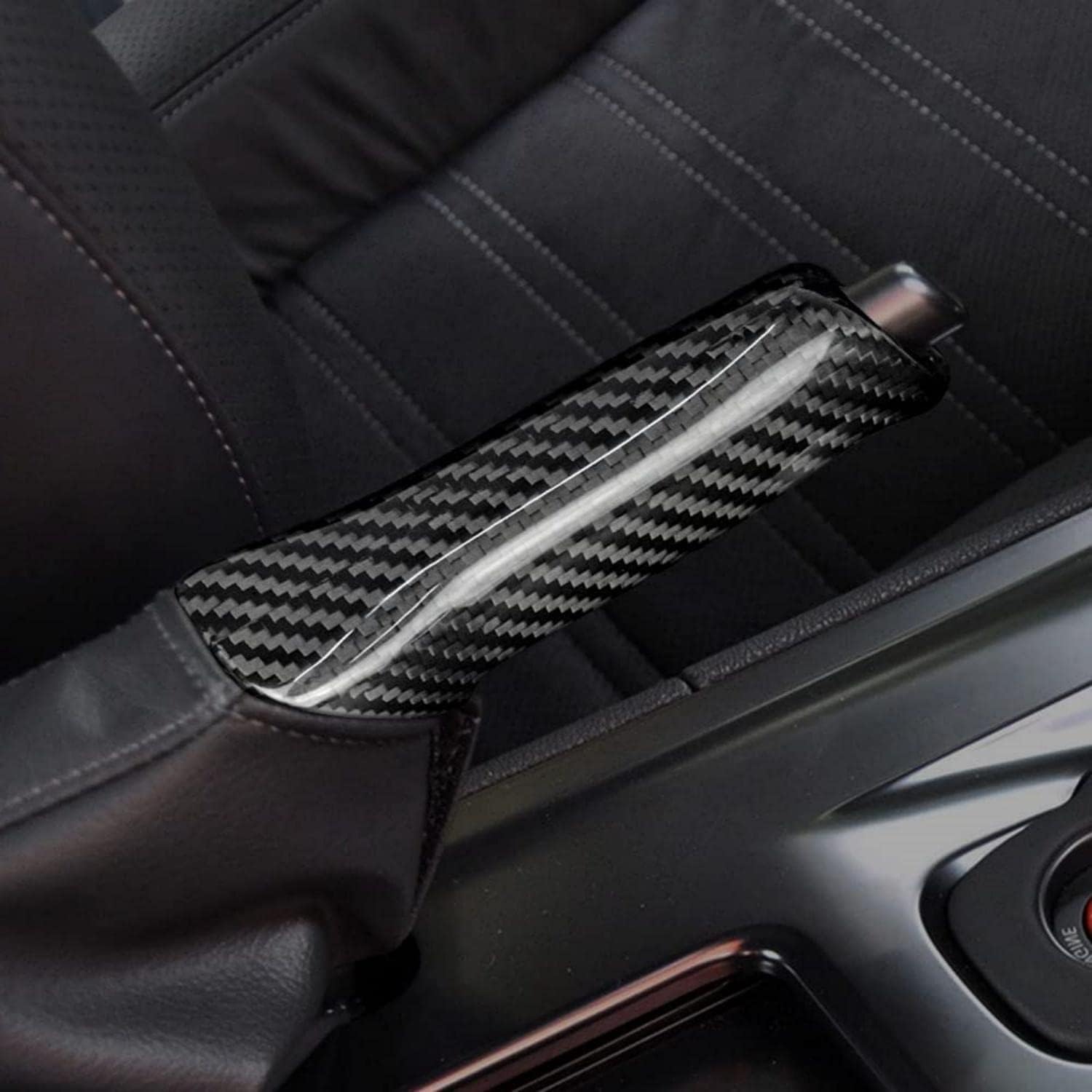 ♡J71014 未使用保管品 R35 日産 nissan ハンドブレーキカバー Amazon.co.jp: 日産GTR R35 2008-2022に対応 カーハンドブレーキカバー